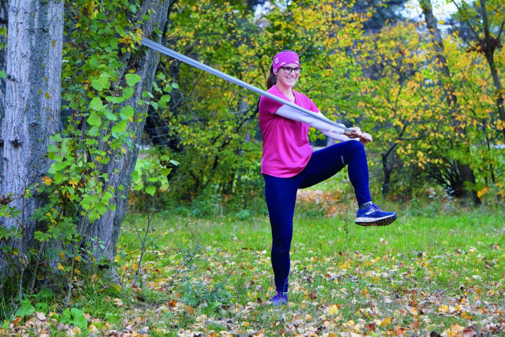 Outdoor-Training, egal, ob bei Schnee, Regen oder Sonnenschein