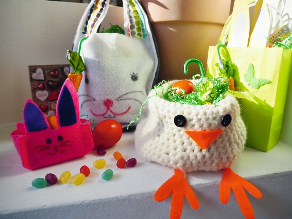 Wiederverwendbare Osternester