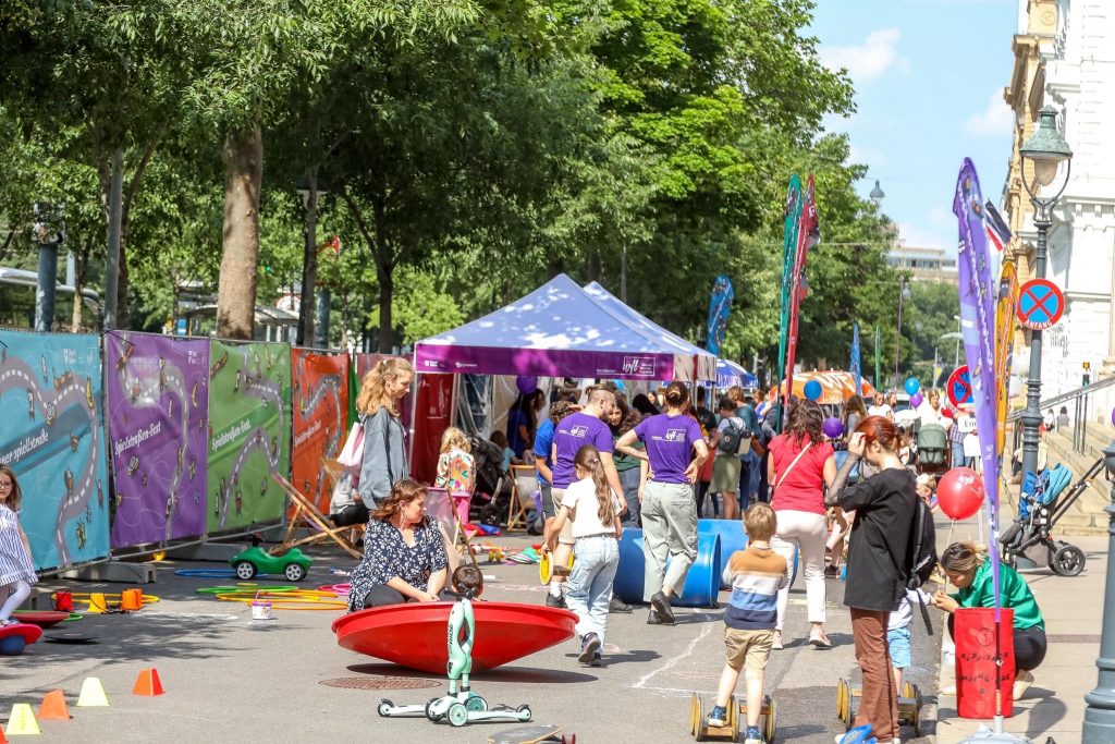 „Spielerisch durch Wien“: Großes Spielstraßenfest am 29. Mai