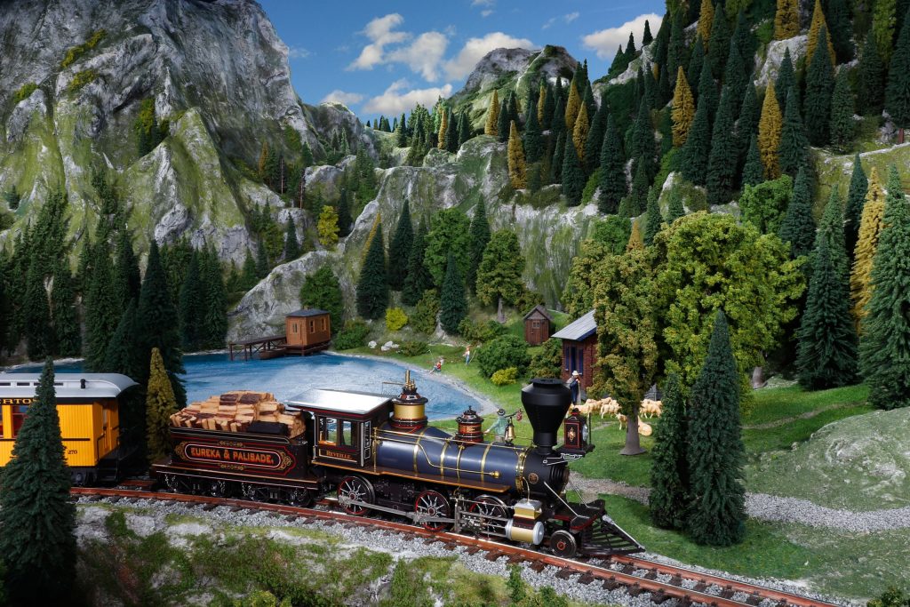 Eisenbahn-Wunder in Miniatur: Eine Zeitreise in den „Wilden Westen“