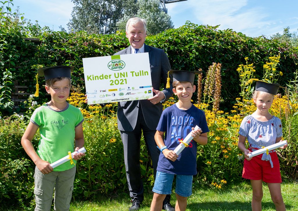 Mit der Kinder UNI Tulln Umweltberufe kennenlernen