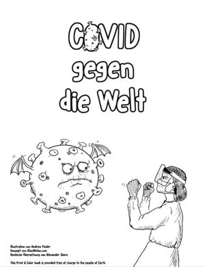 Covid gegen die Welt – Comics für Kinder
