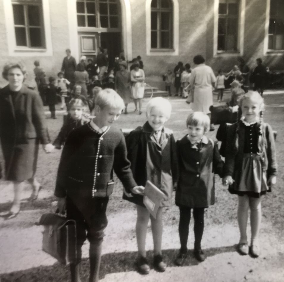 Damals in der ersten Klasse