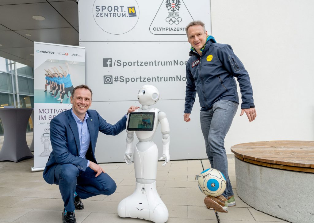 SPORTUNION erforscht Roboterunterstützung im Sportbereich