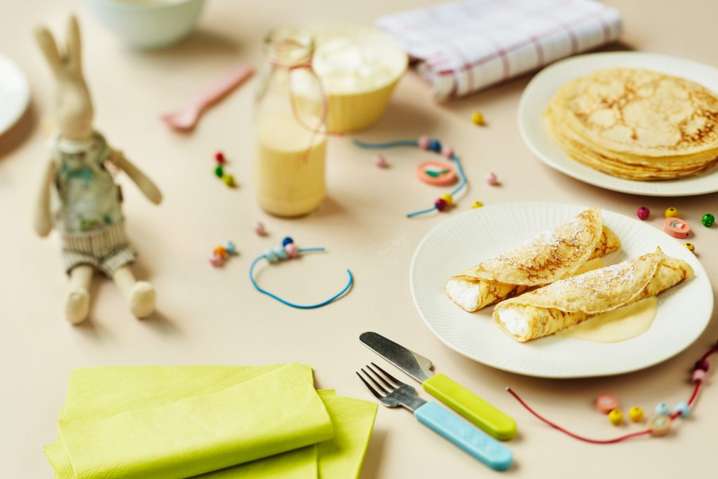 Mittagsmenüs für Kinder mit Laktose- und Glutenunverträglichkeit