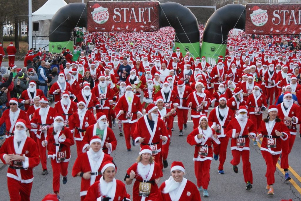 Schlitten, Schneekugeln und Rauschebärte – die weihnachtlichsten Rekorde