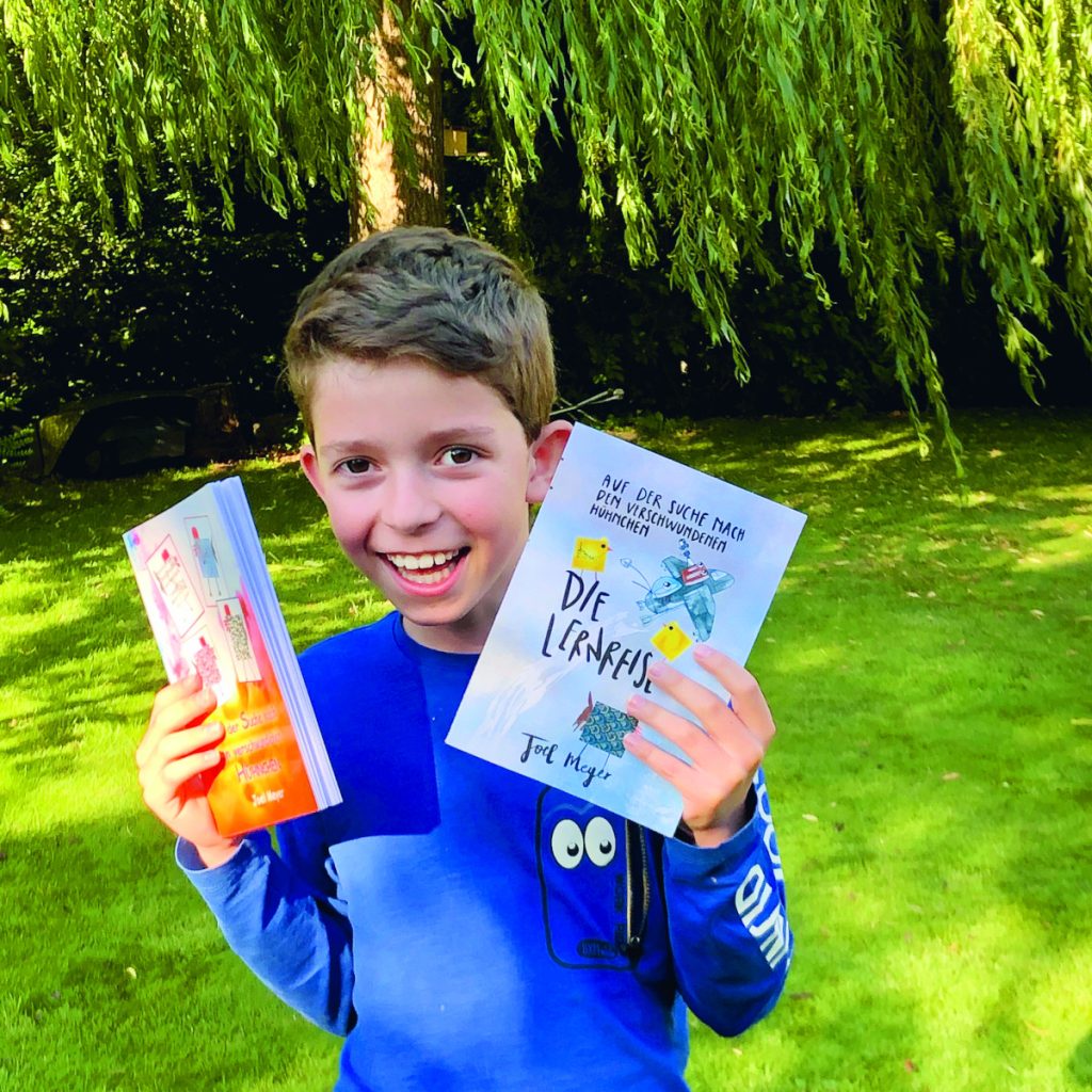 ÖSTERREICHS JÜNGSTER BUCHAUTOR: Cooler Typ & verrücktes Hühnchen