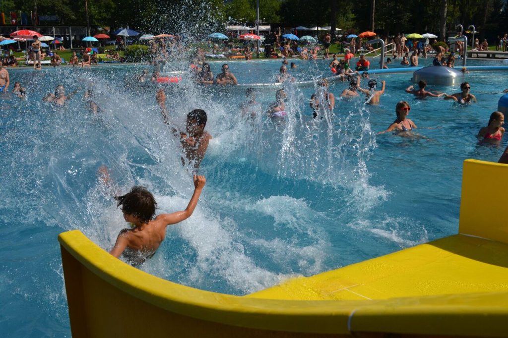 Hinein ins kühle Nass