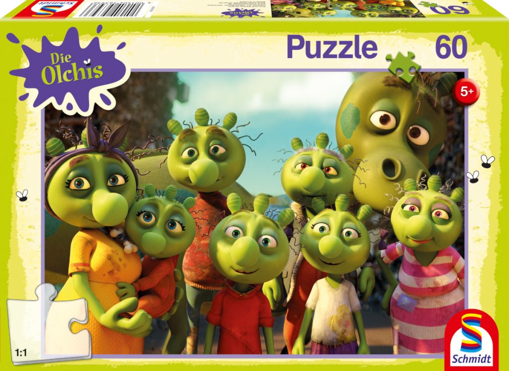 Die Olchis im Kino und im Spielregal