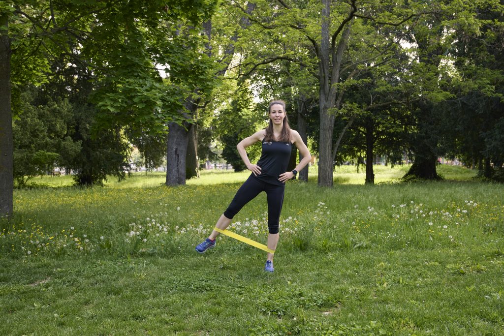 Ganzkörpertraining mit dem Miniband
