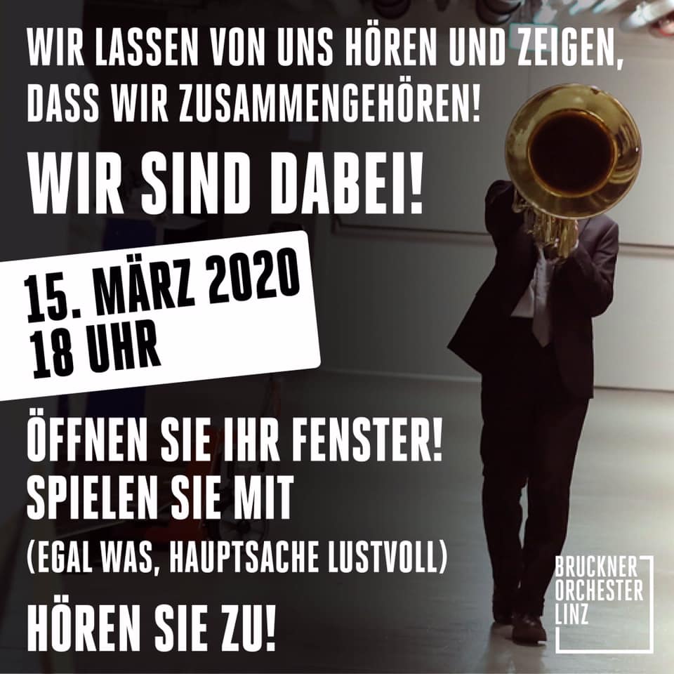 Coronavirus Flashmob-Gig: Musiker in Österreich spielen an den Fenstern