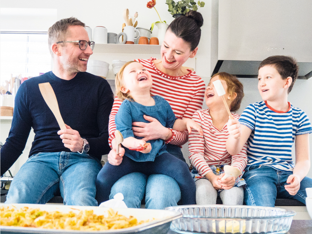 Kochen für und mit der Familie