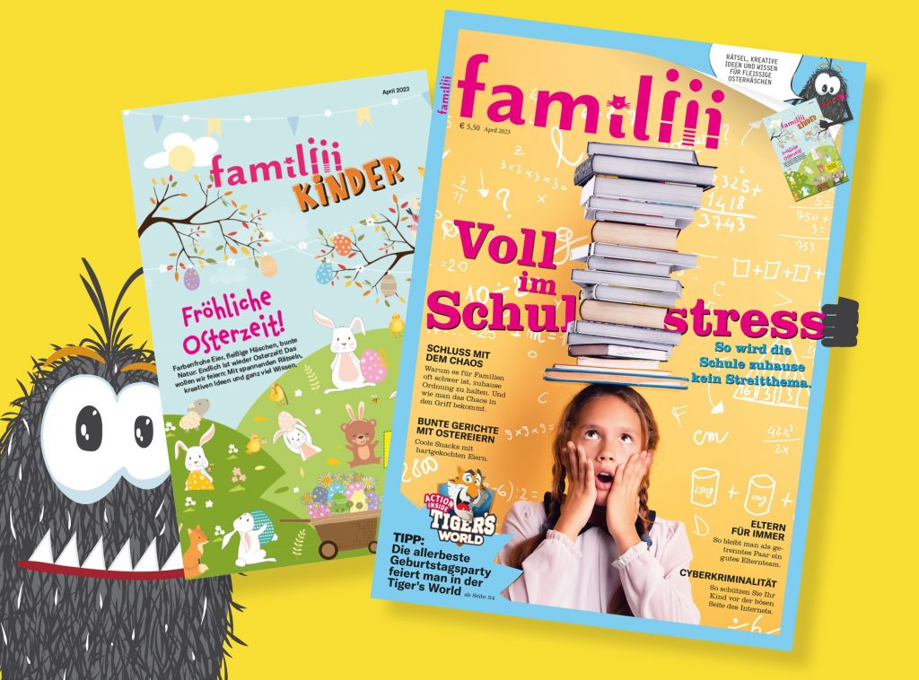 Jetzt neu: Die „familiii“-Aprilausgabe ist da