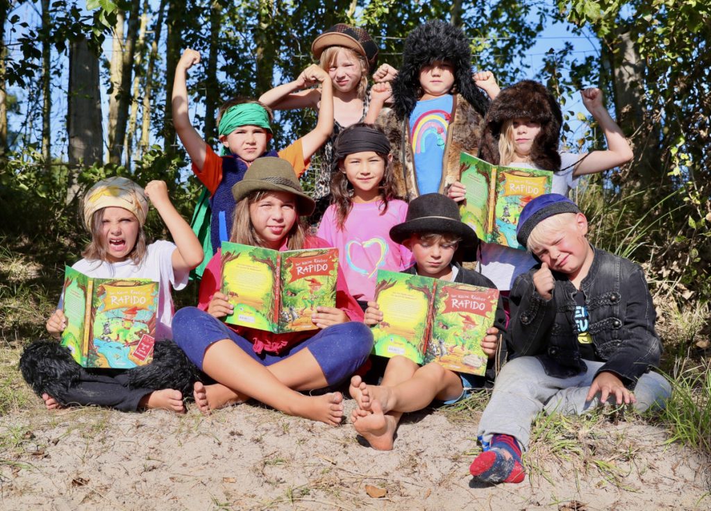 „Der kleine Räuber Rapido“ – Räuberfest zum neuen Buch