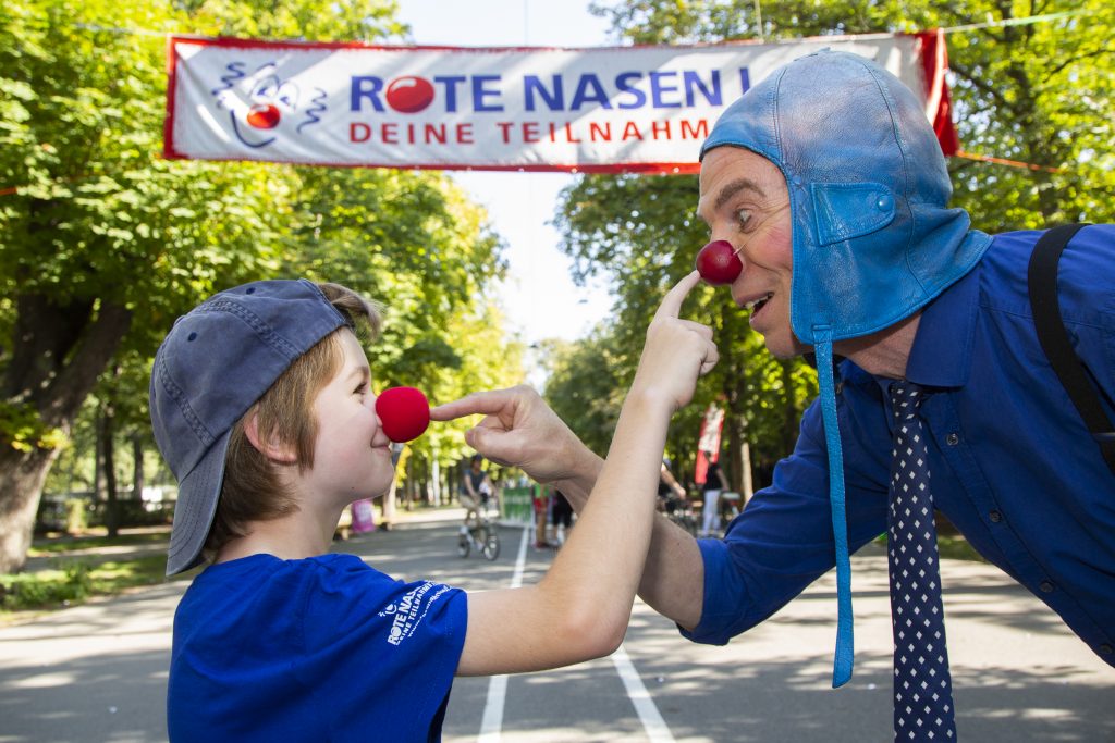 ROTE NASEN LAUF in Wien am 11. September 2022