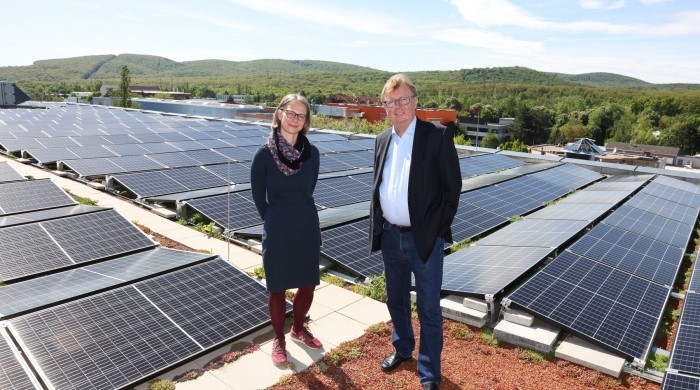 Sonnenkraft für das Auhof Center