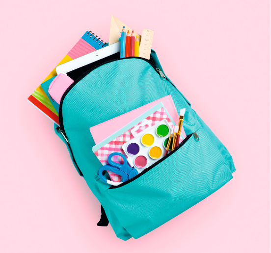 So packt ihr eure Schultasche richtig