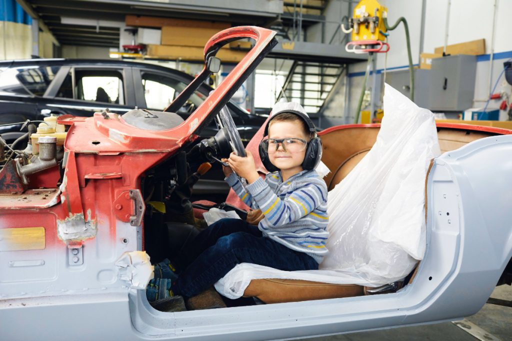 Kinder-Reporter: Werkstattbesuch mit Michael