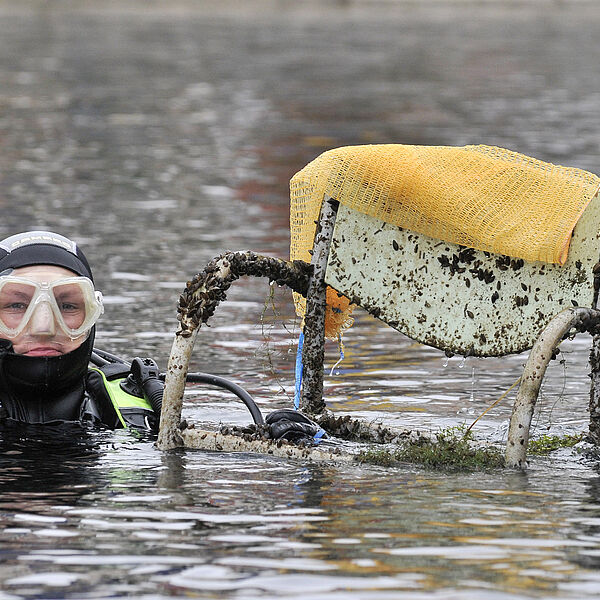 Herbstputz an Österreichs Badeseen
