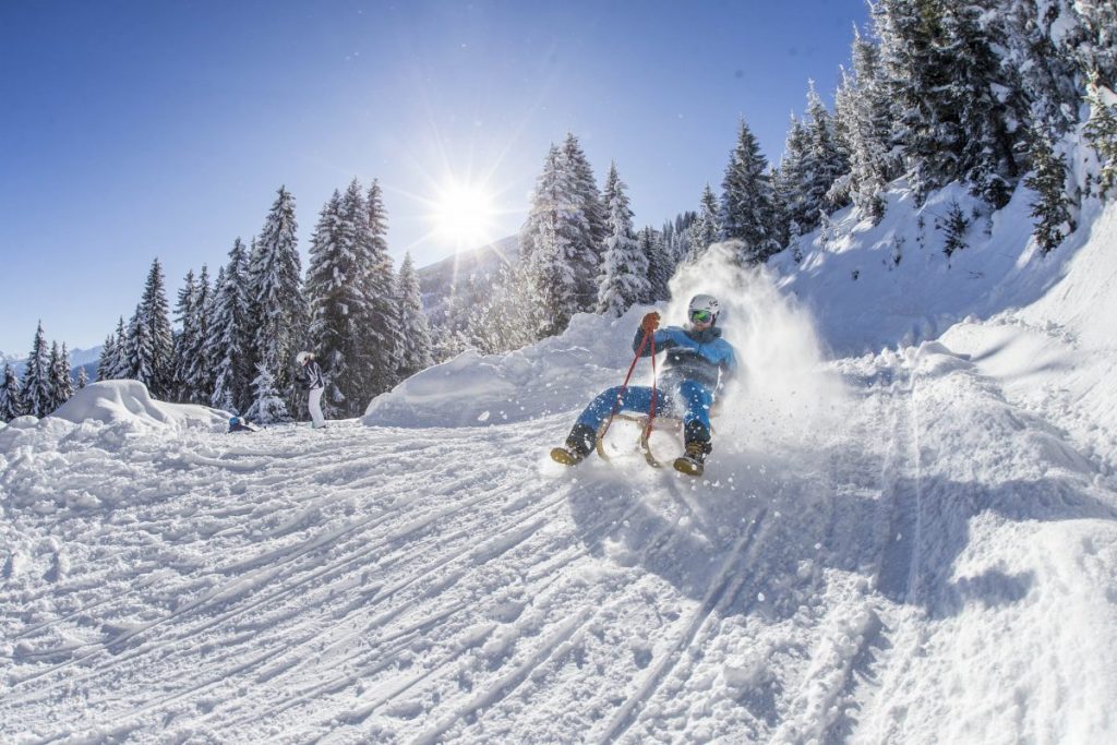 Spieljoch-Rodelbahn: Kufen statt Kanten