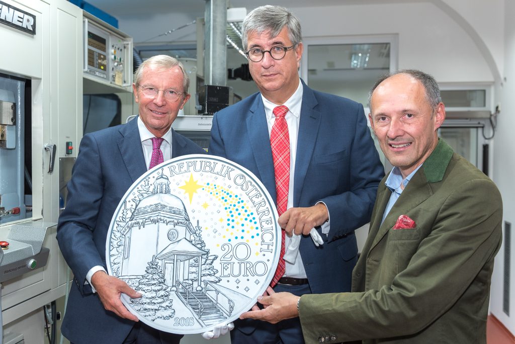 Sondermünze zu 200 Jahre „Stille Nacht“