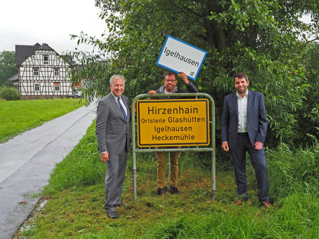 Virtuelles Igelhausen trifft reales Igelhausen