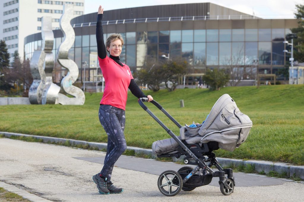 Fit mit Kinderwagen!