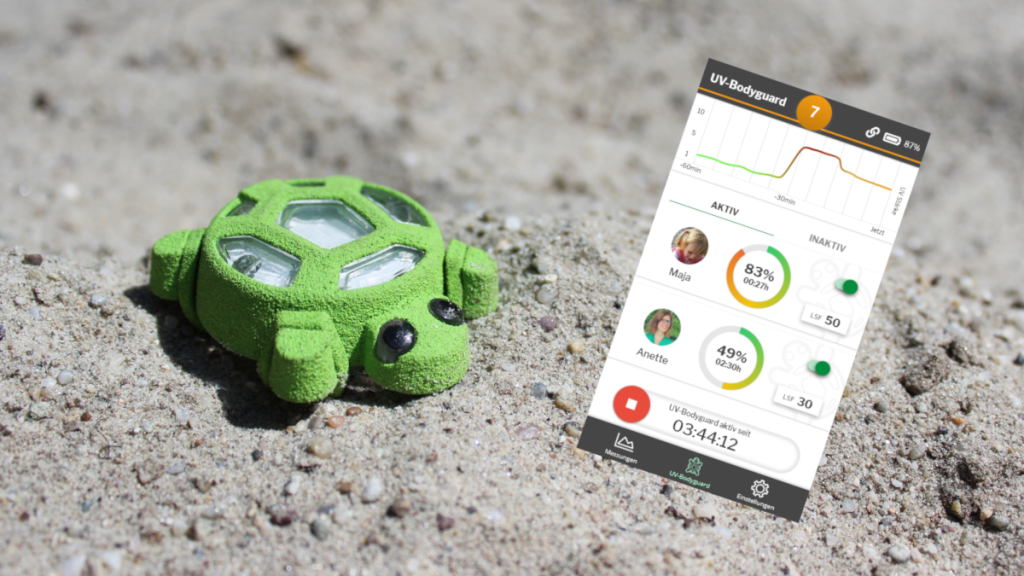 UV-Bodyguard schützt Kids vor Sonnenbrand