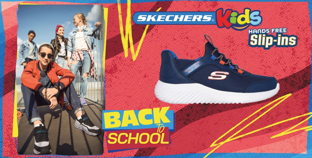 Schulstart leicht gemacht: Skechers Slip-Ins für Kids