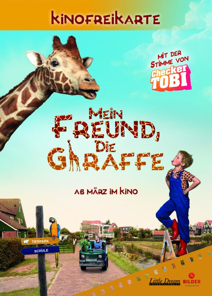Filmstart: Mein Freund, die Giraffe + Gewinnspiel