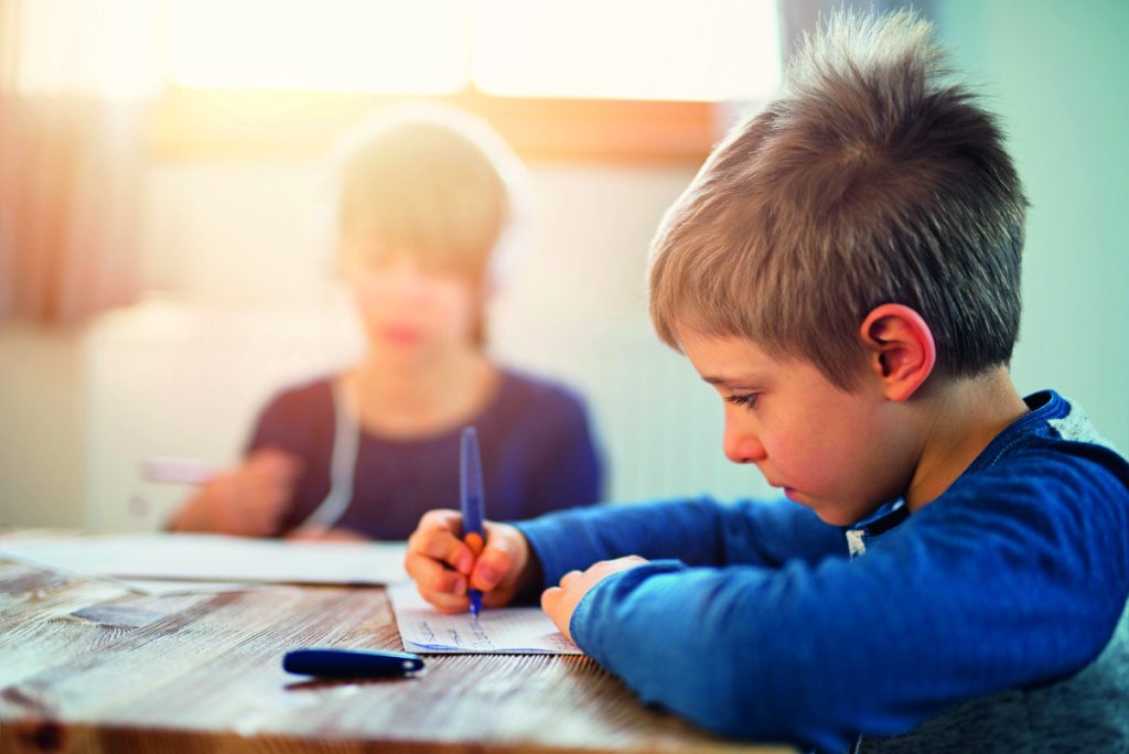 Der erste Füller für die Schule