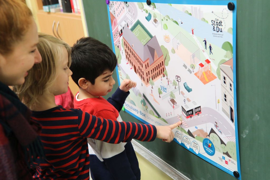 Die Stadt & Du: Volksschüler entdecken Wien klimafreundlich