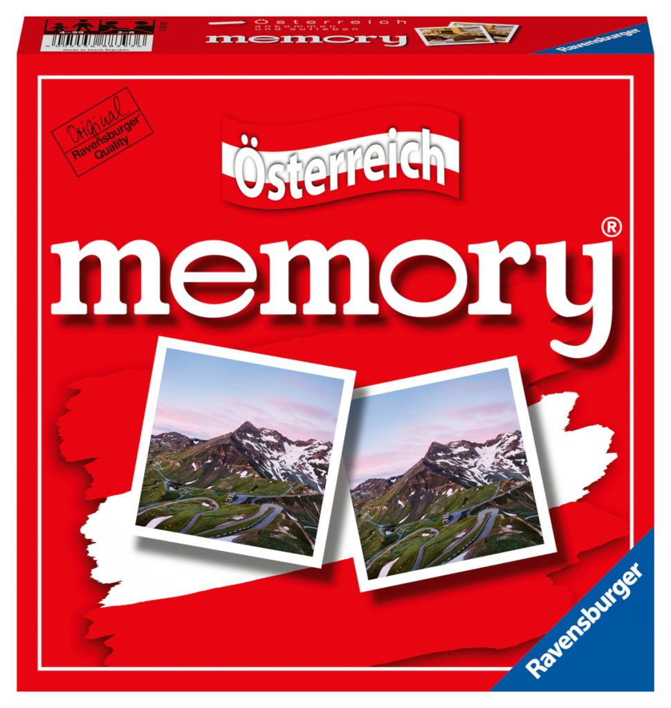 Österreich-memory® mit Reiseführer-Funktion