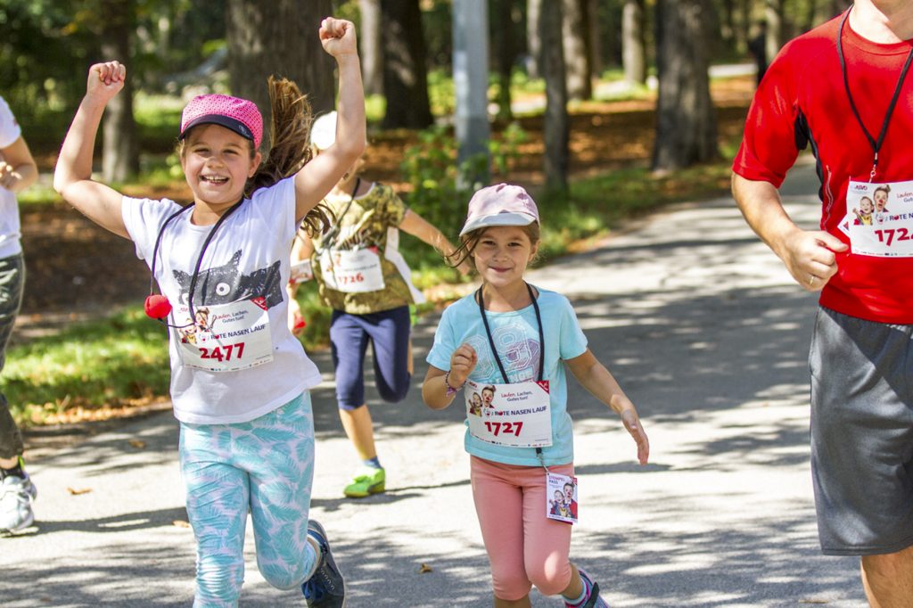 ROTE NASEN LAUF in Wien am 10. September 2023 als großes Familienfest
