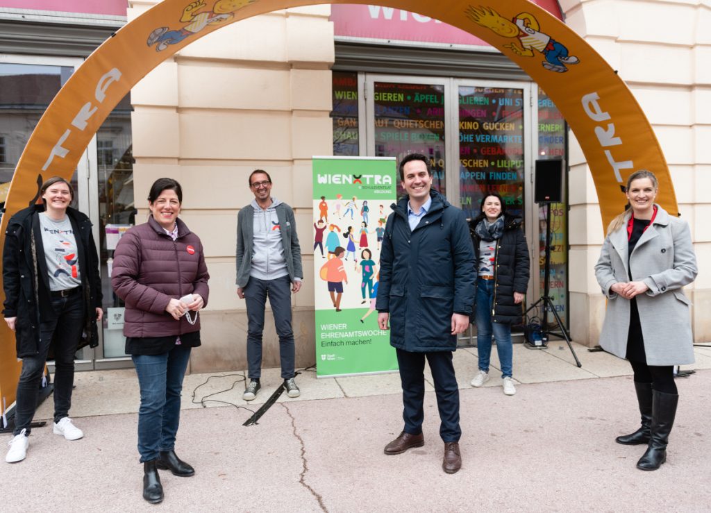 Stadt Wien und WIENXTRA: Erste Wiener Ehrenamtswoche