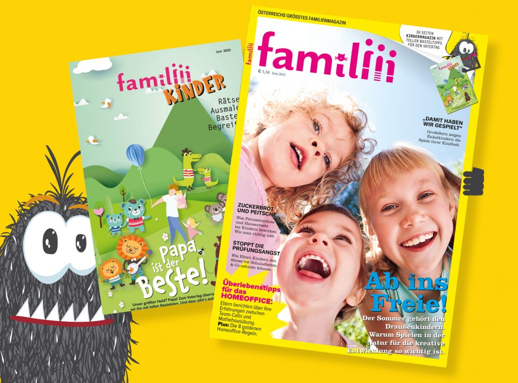 Jetzt NEU: Die familiii Juni-Ausgabe!