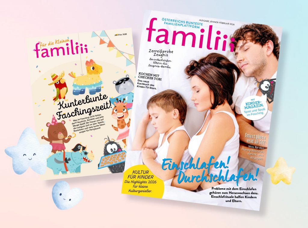 Jetzt neu: die familiii Jänner-Februar-Ausgabe 2026 ist da!