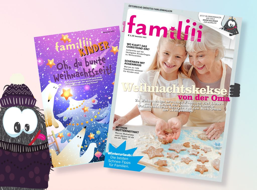 Jetzt neu: die familiii Dezember-Ausgabe ist da!