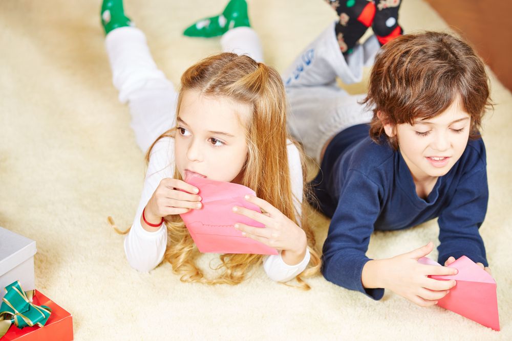 DIY: Weihnachtskarten basteln mit Kindern